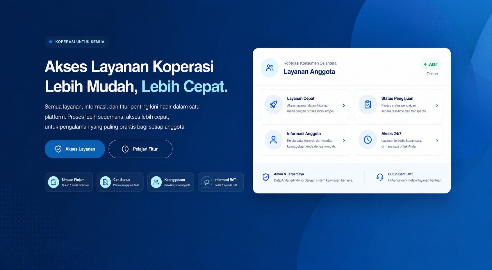 Banner Koperasi Dinar Makmur
